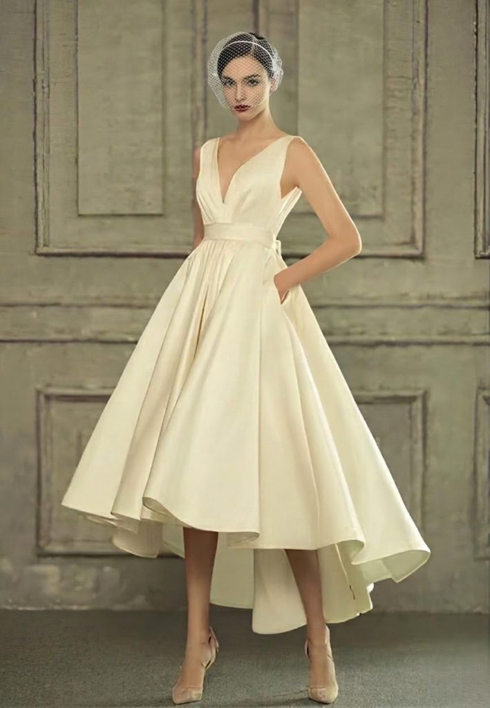 abito da sposa corto